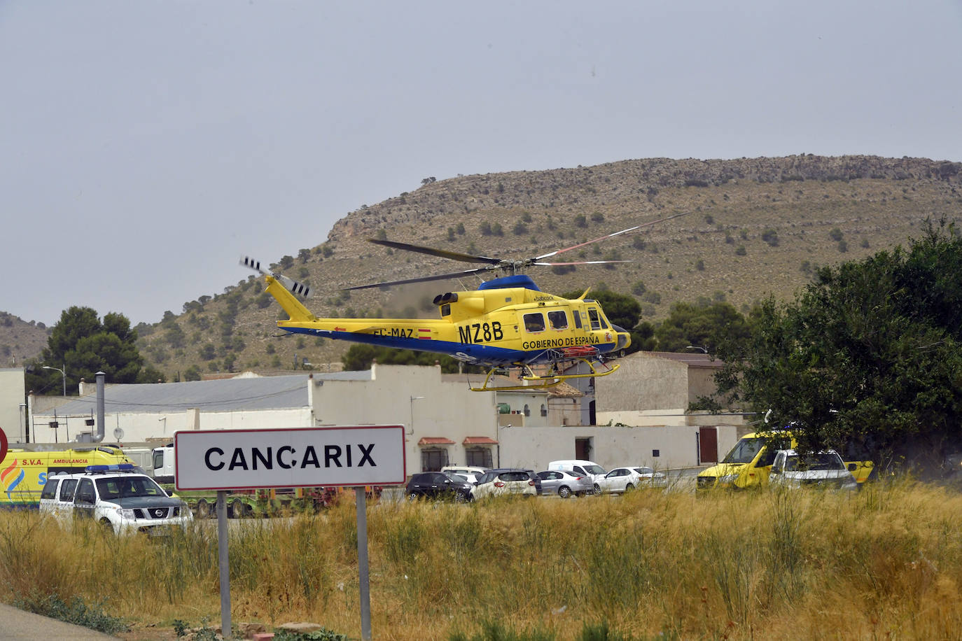 Fotos: Incendio en el paraje de la Patoja