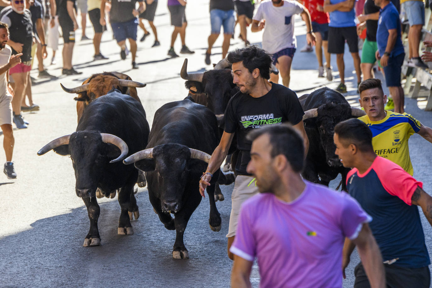 Fotos: Último encierro de las fiestas de Blanca