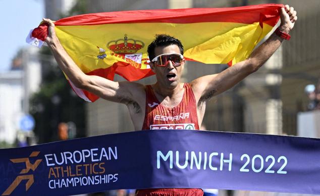 Fotos: Miguel Ángel López, campeón de Europa de los 35 km marcha, en imágenes