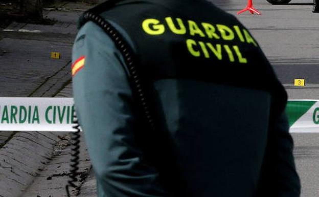 Un agente de la Guardia Civil. 