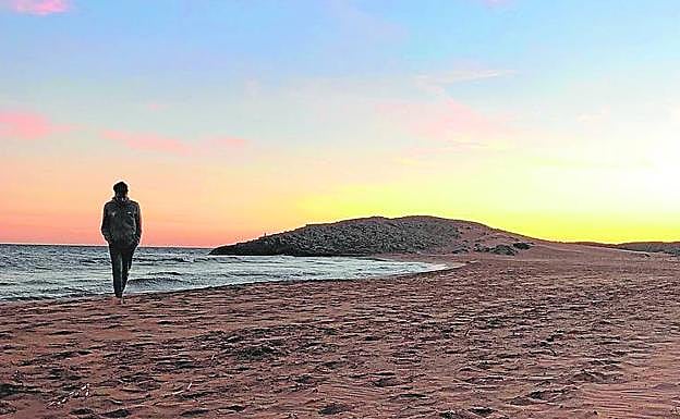 Playa en el Parque Regional de Calblanque.