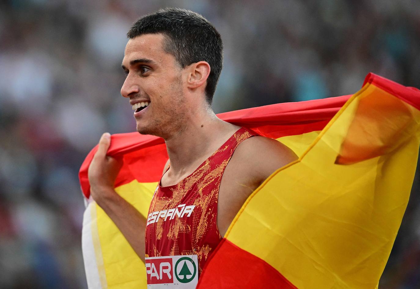 Fotos: El primer puesto de Mariano García en la final de los 800 metros del Europeo, en imágenes