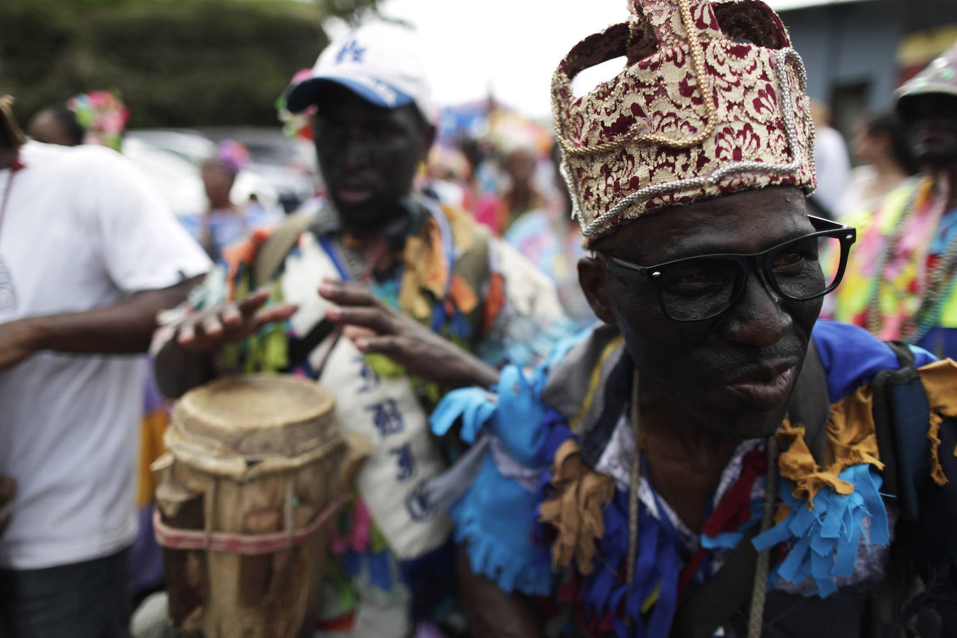 Fotos: Panamá revive con su festival de la Pollera Congo