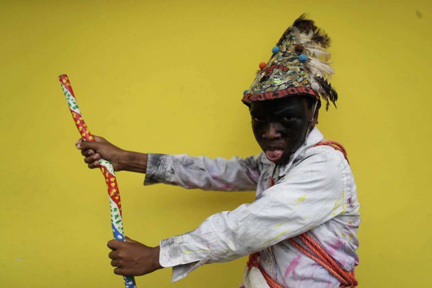 Fotos: Panamá revive con su festival de la Pollera Congo