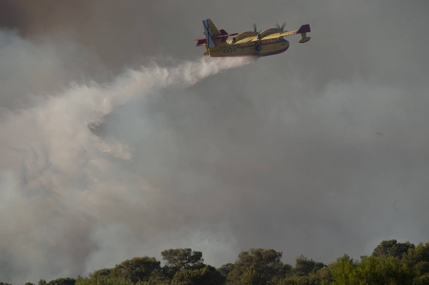 Fotos: El incendio de Jumilla ha calcinado ya 400 hectáreas