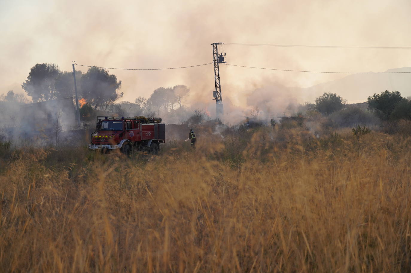 Fotos: El incendio de Jumilla ha calcinado ya 400 hectáreas
