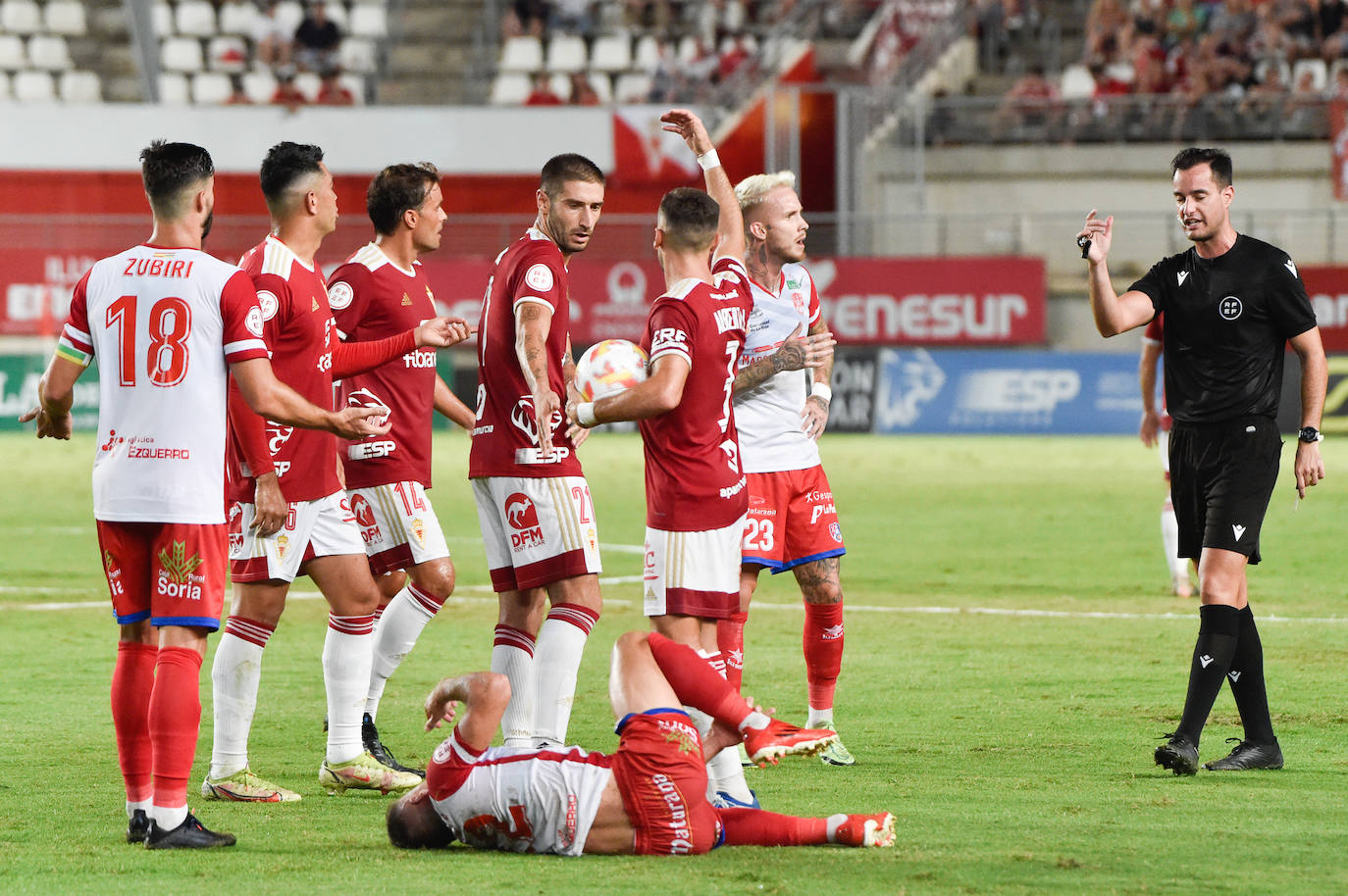 Fotos: El empate del Real Murcia frente al Calahorra, en imágenes