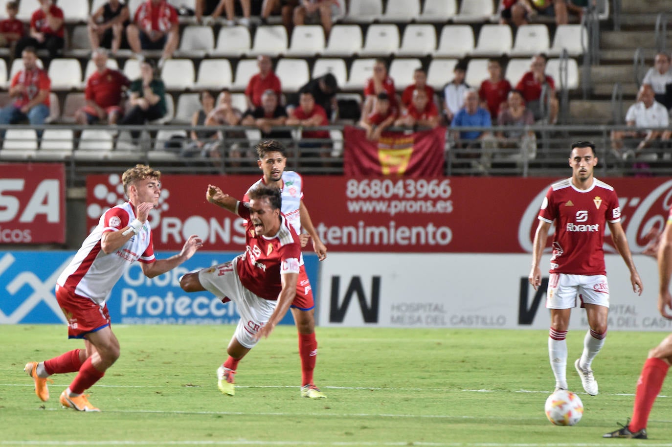 Fotos: El empate del Real Murcia frente al Calahorra, en imágenes