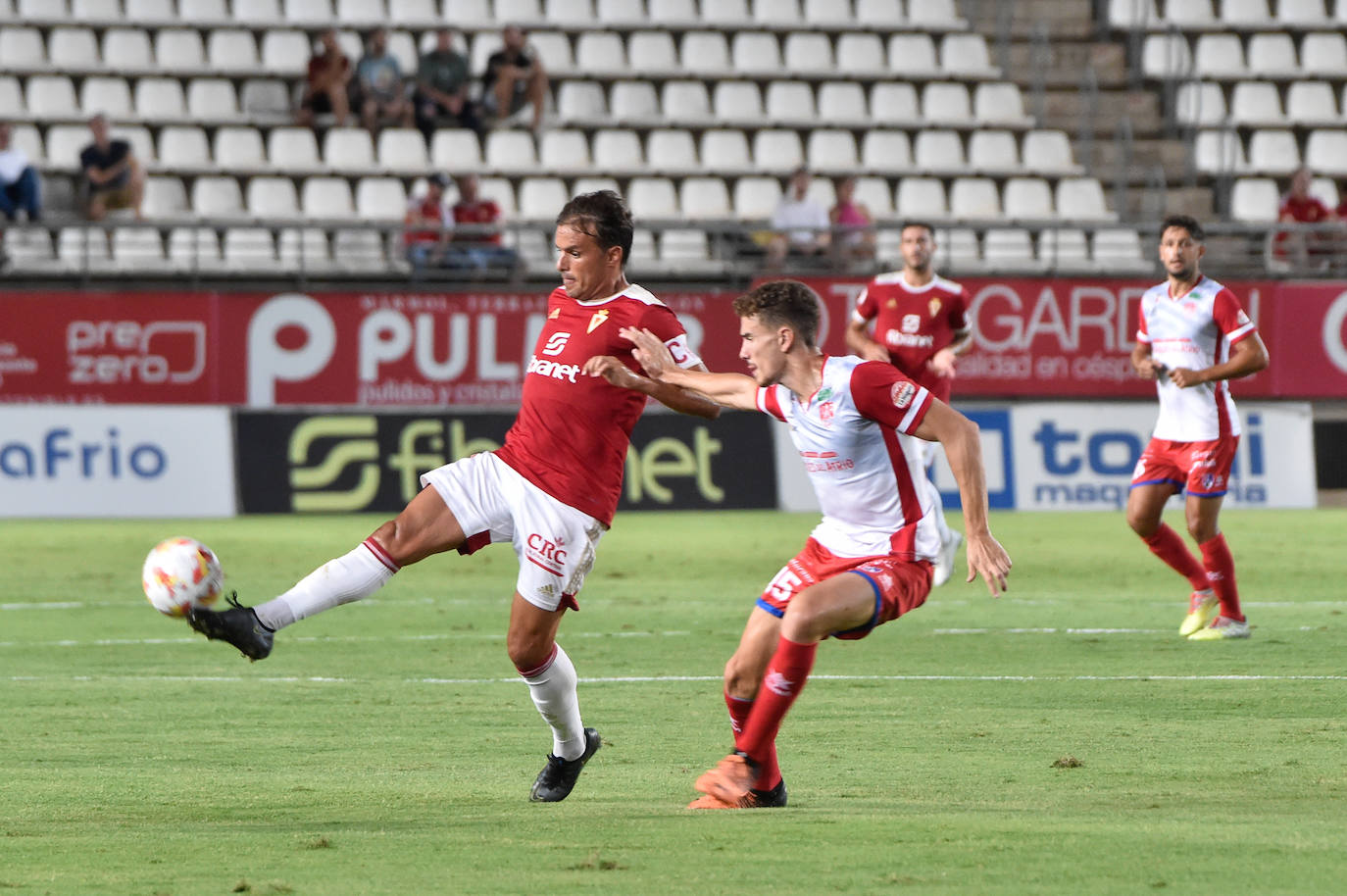 Fotos: El empate del Real Murcia frente al Calahorra, en imágenes