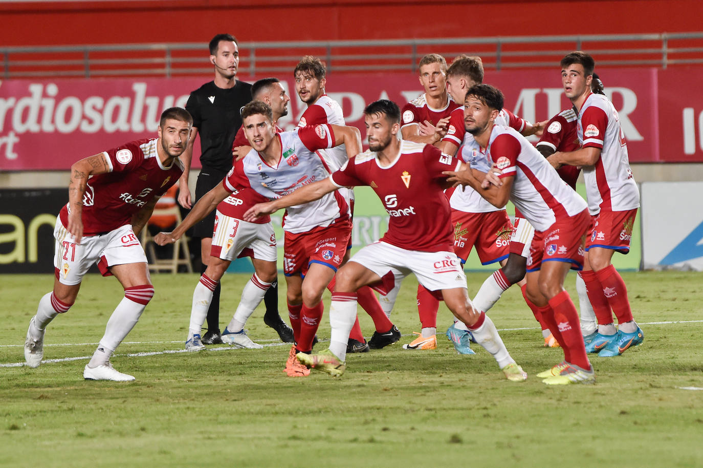 Fotos: El empate del Real Murcia frente al Calahorra, en imágenes