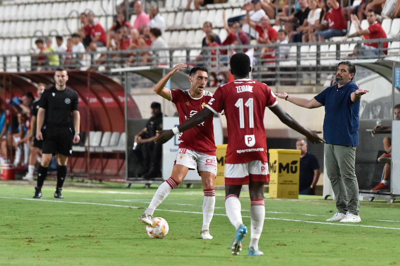 Fotos: El empate del Real Murcia frente al Calahorra, en imágenes