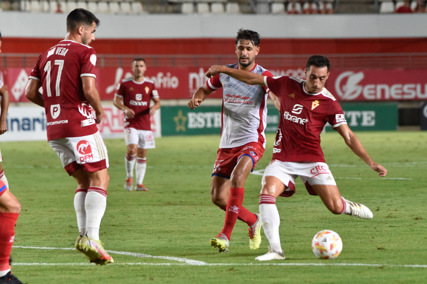 Fotos: El empate del Real Murcia frente al Calahorra, en imágenes