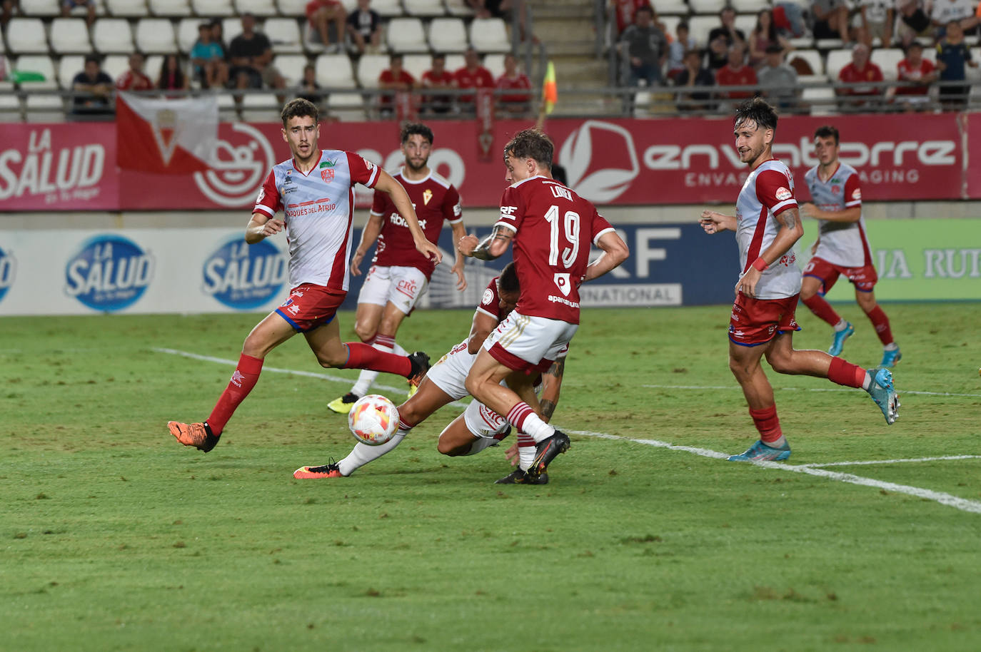 Fotos: El empate del Real Murcia frente al Calahorra, en imágenes