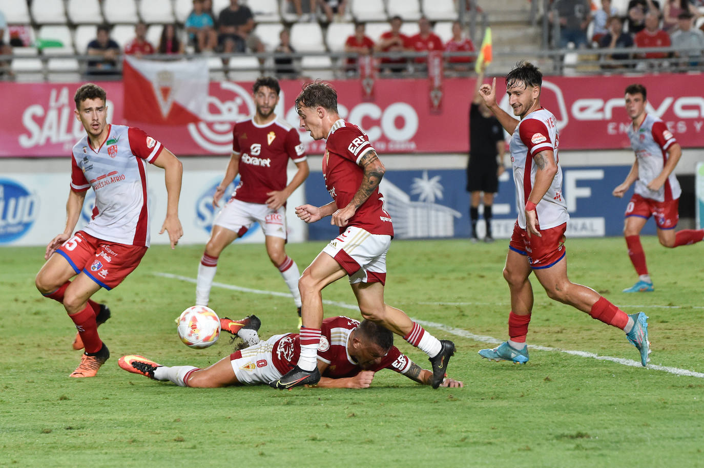 Fotos: El empate del Real Murcia frente al Calahorra, en imágenes