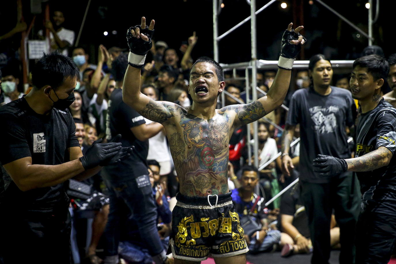 Fotos: Un club de la lucha muy real