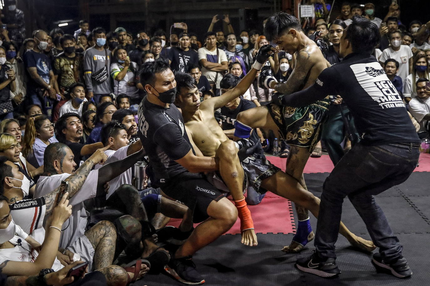 Fotos: Un club de la lucha muy real