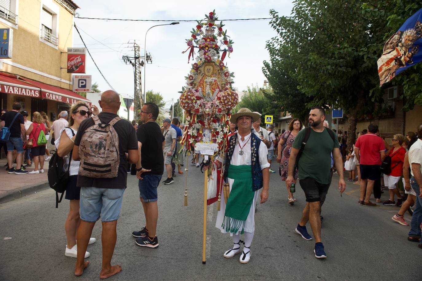 Fotos: La Virgen de la Fuensanta baja a Murcia dos años y medio después