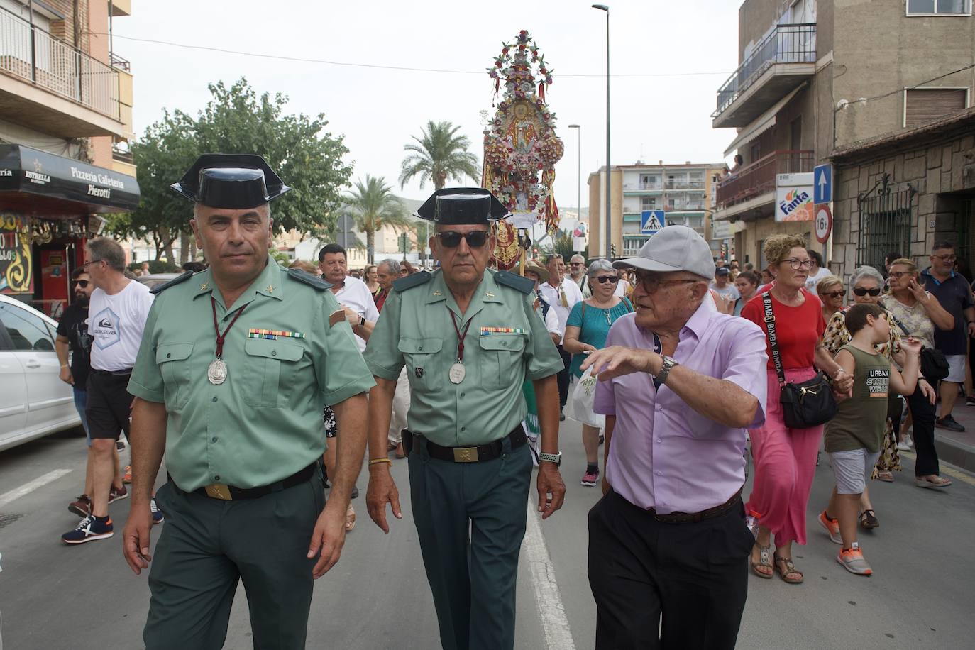 Fotos: La Virgen de la Fuensanta baja a Murcia dos años y medio después