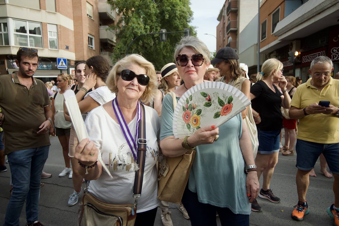 Fotos: La Virgen de la Fuensanta baja a Murcia dos años y medio después