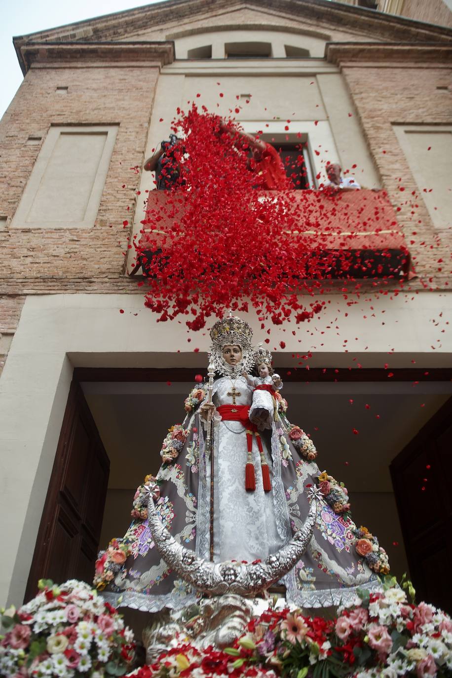 Fotos: La Virgen de la Fuensanta baja a Murcia dos años y medio después