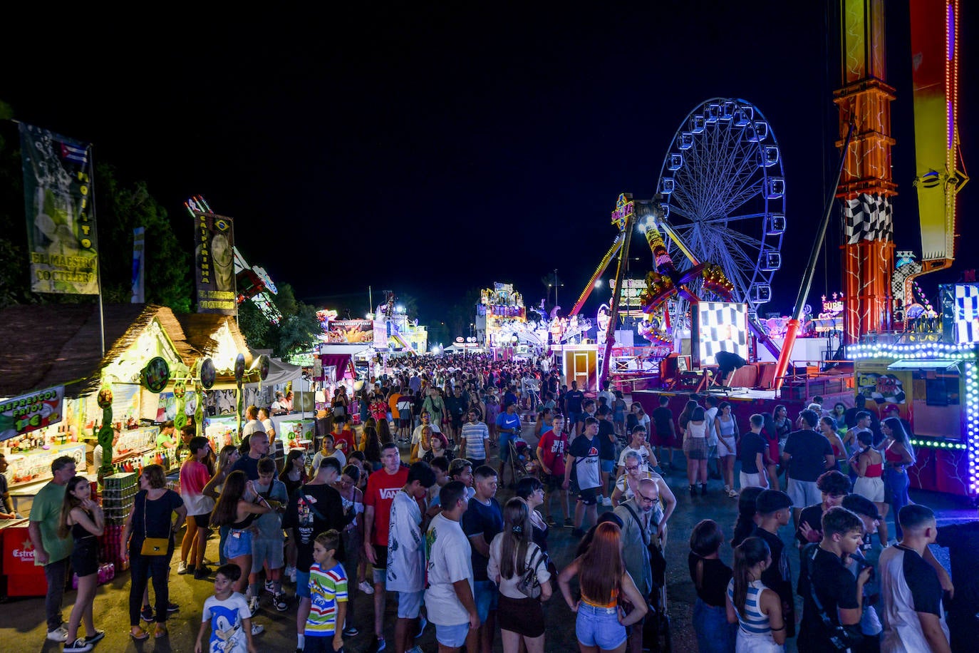 Fotos: Las atracciones convierten La Fica en el epicentro de la diversión de la Feria de Murcia