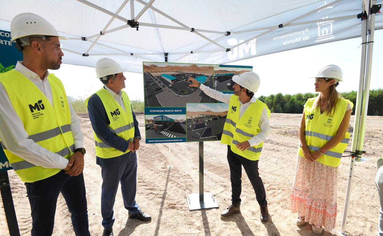 Presentación del proyecto del nuevo ecoparque, que se construirá en Cabezo de Torres. 