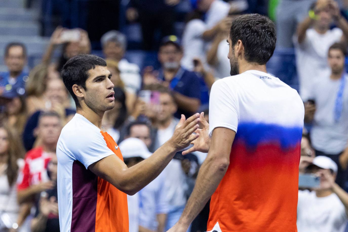 Fotos: Carlos Alcaraz derrota a Cilic en el US Open