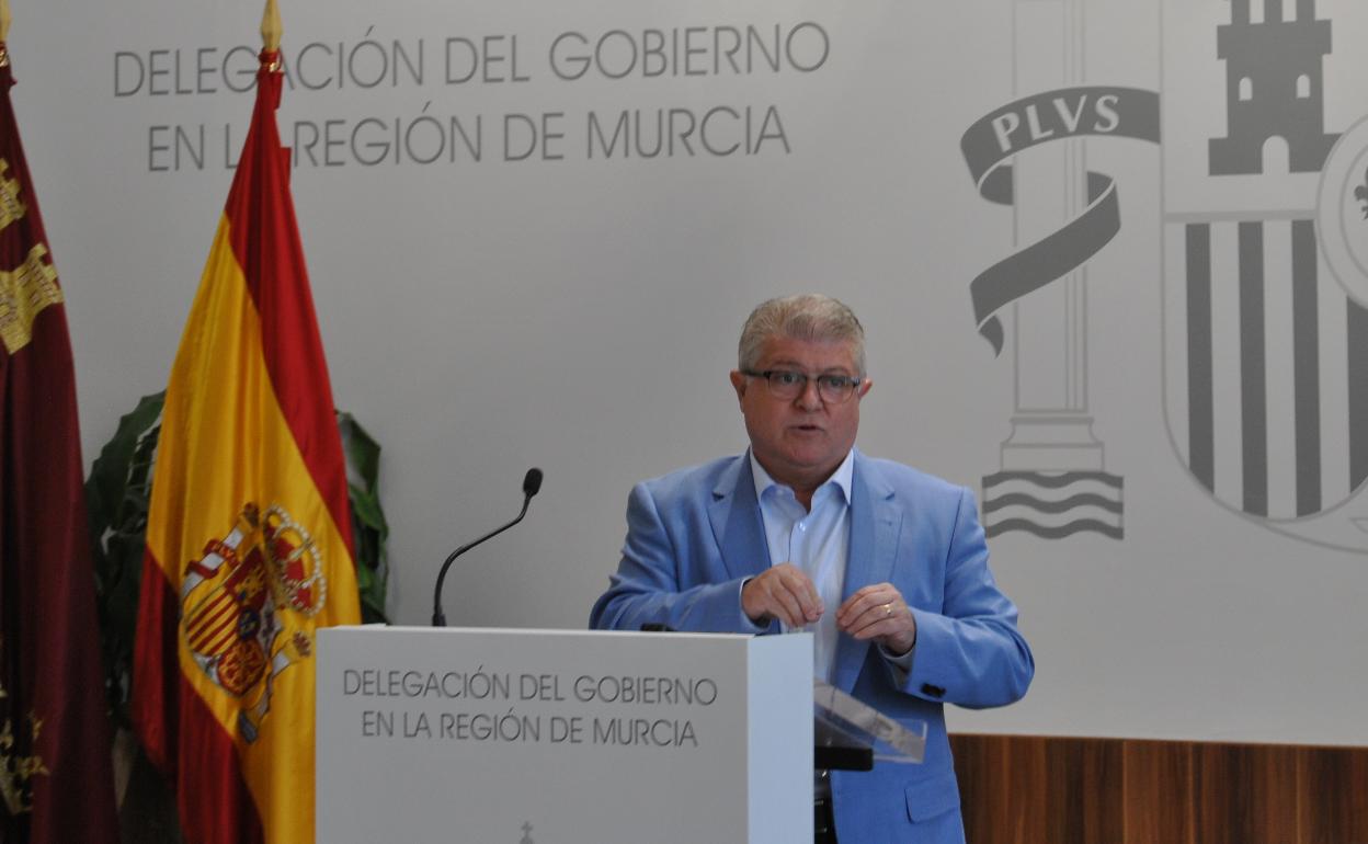 José Vélez, este miércoles.