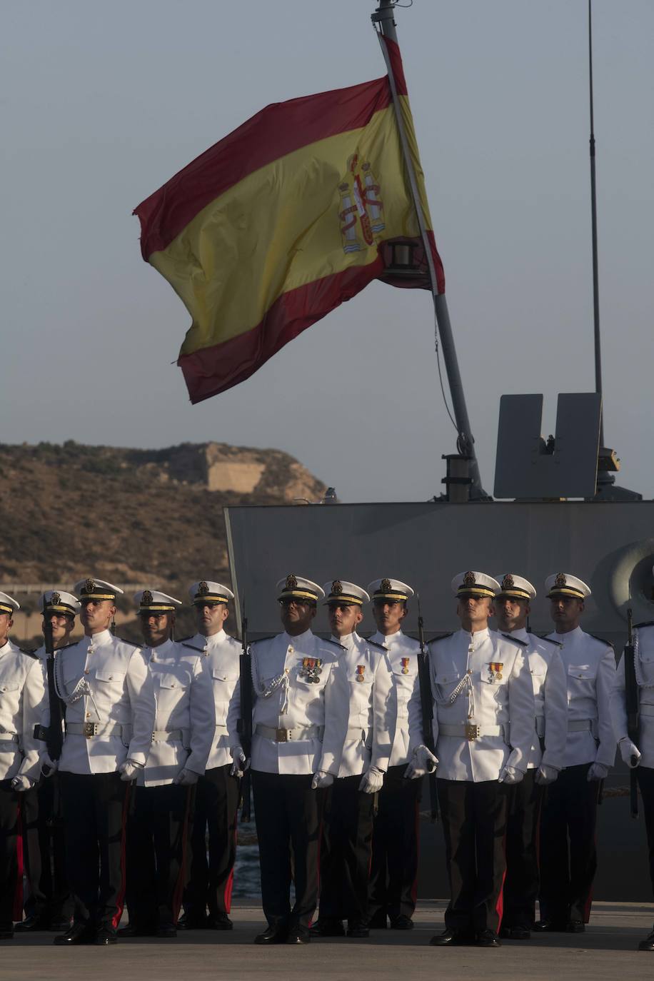 Fotos: La Armada homenajea a Juan Sebastián Elcano en Cartagena