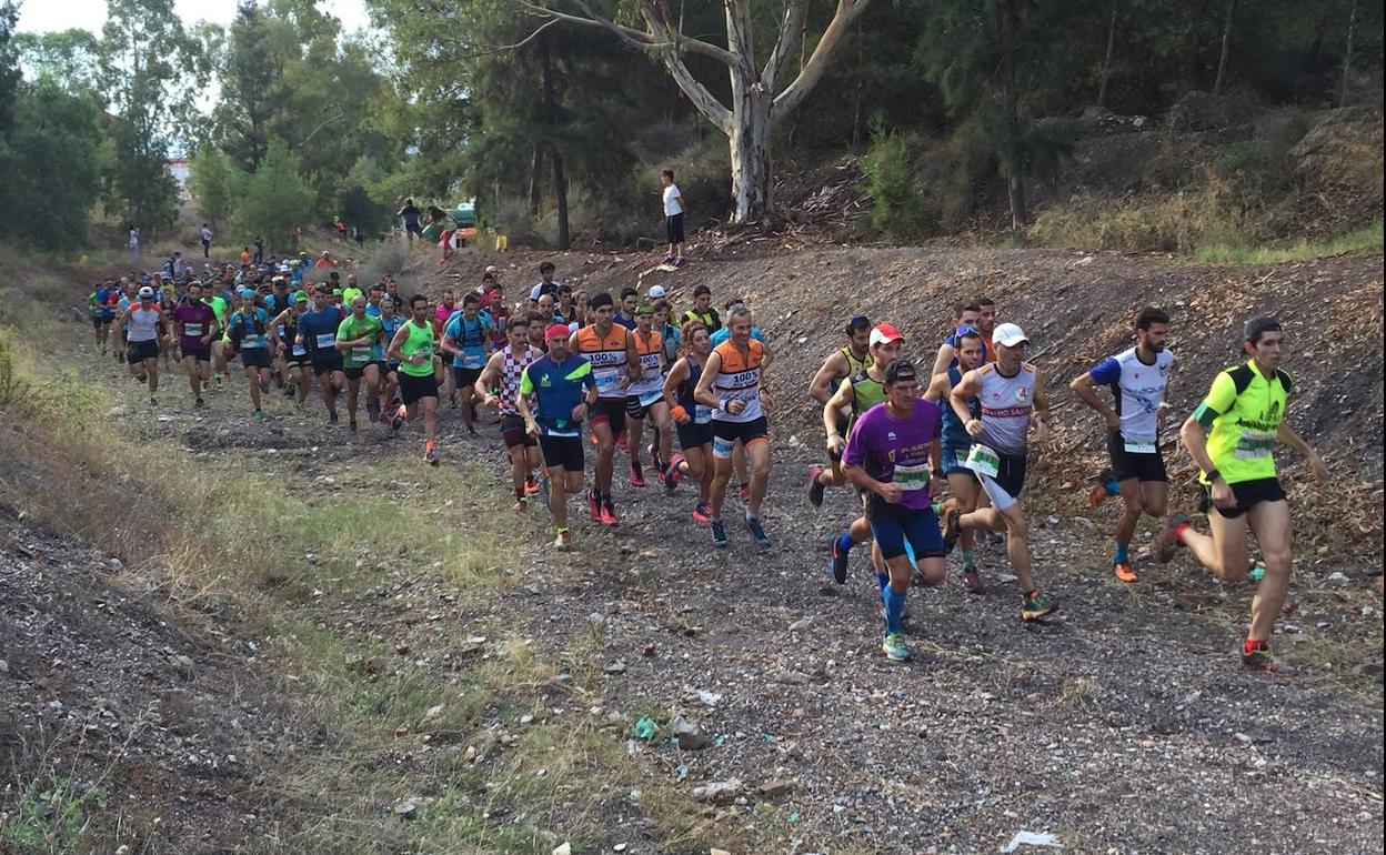 Corredores en una edición anterior de la Peñarrubia Lorca Trail.