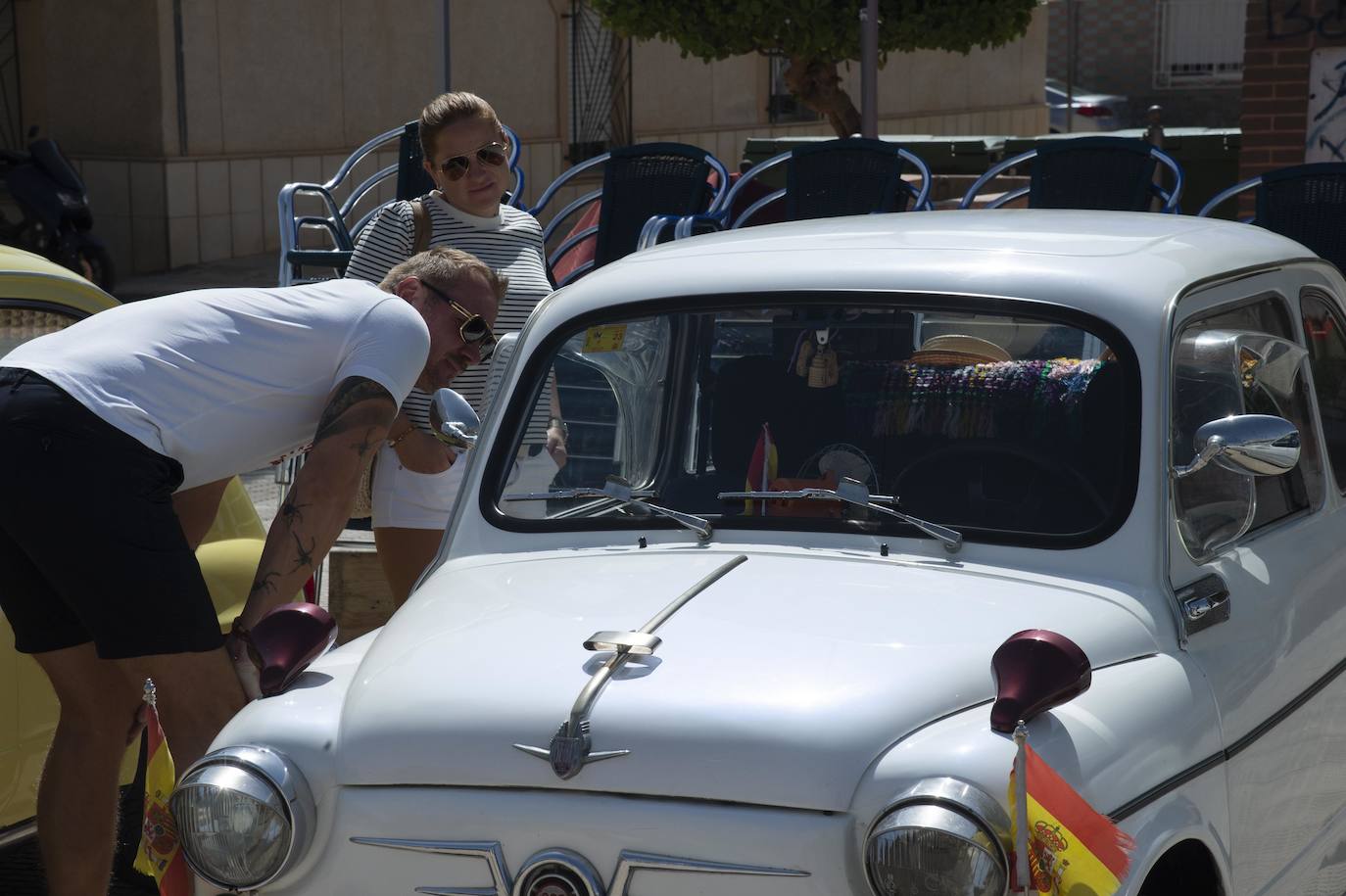 Fotos: Coches antiguos en Los Dolores