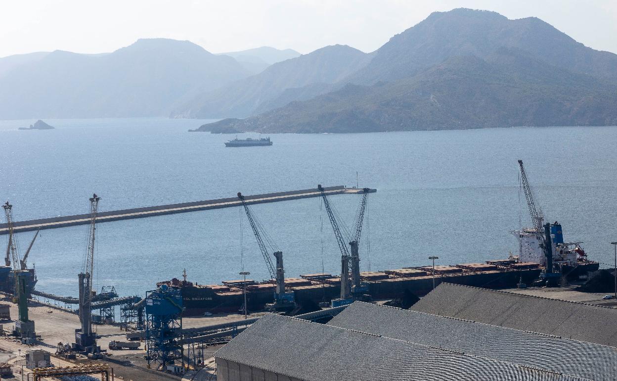 La dársena de Escombreras, en una imagen de archivo. 