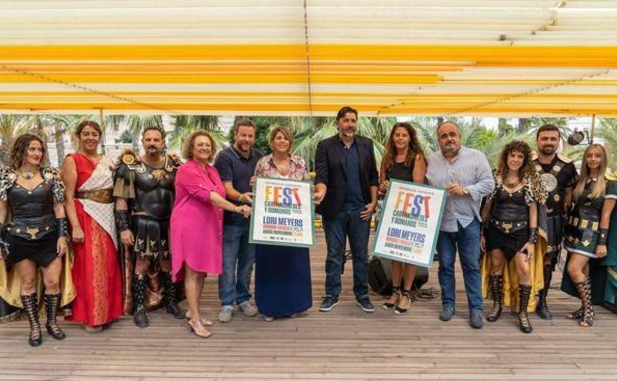 Presentación del Carthagineses y Romanos Estrella Levante Fest, en una imagen de archivo.
