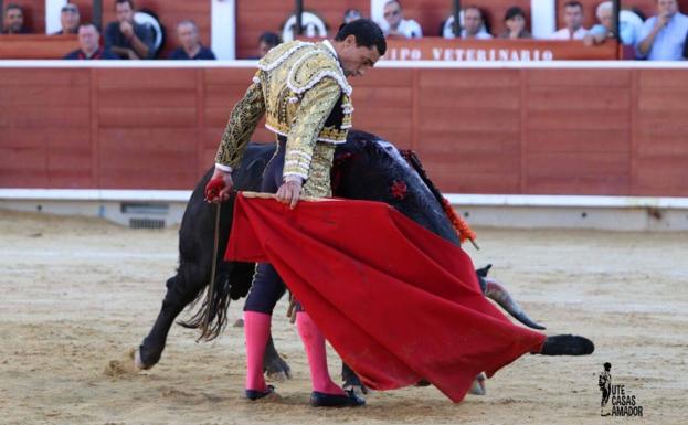 Paco Ureña, durante la corrida.