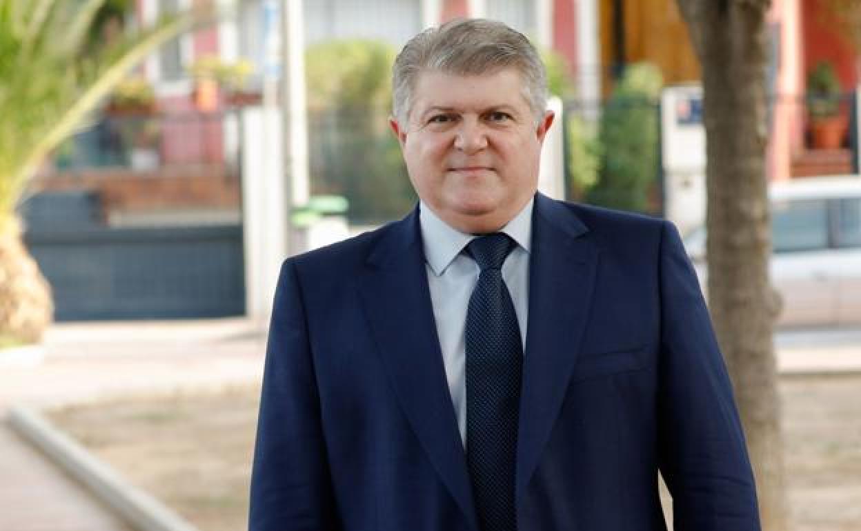 El secretario general del PSOE en la Región, José Vélez, en una imagen de archivo. 