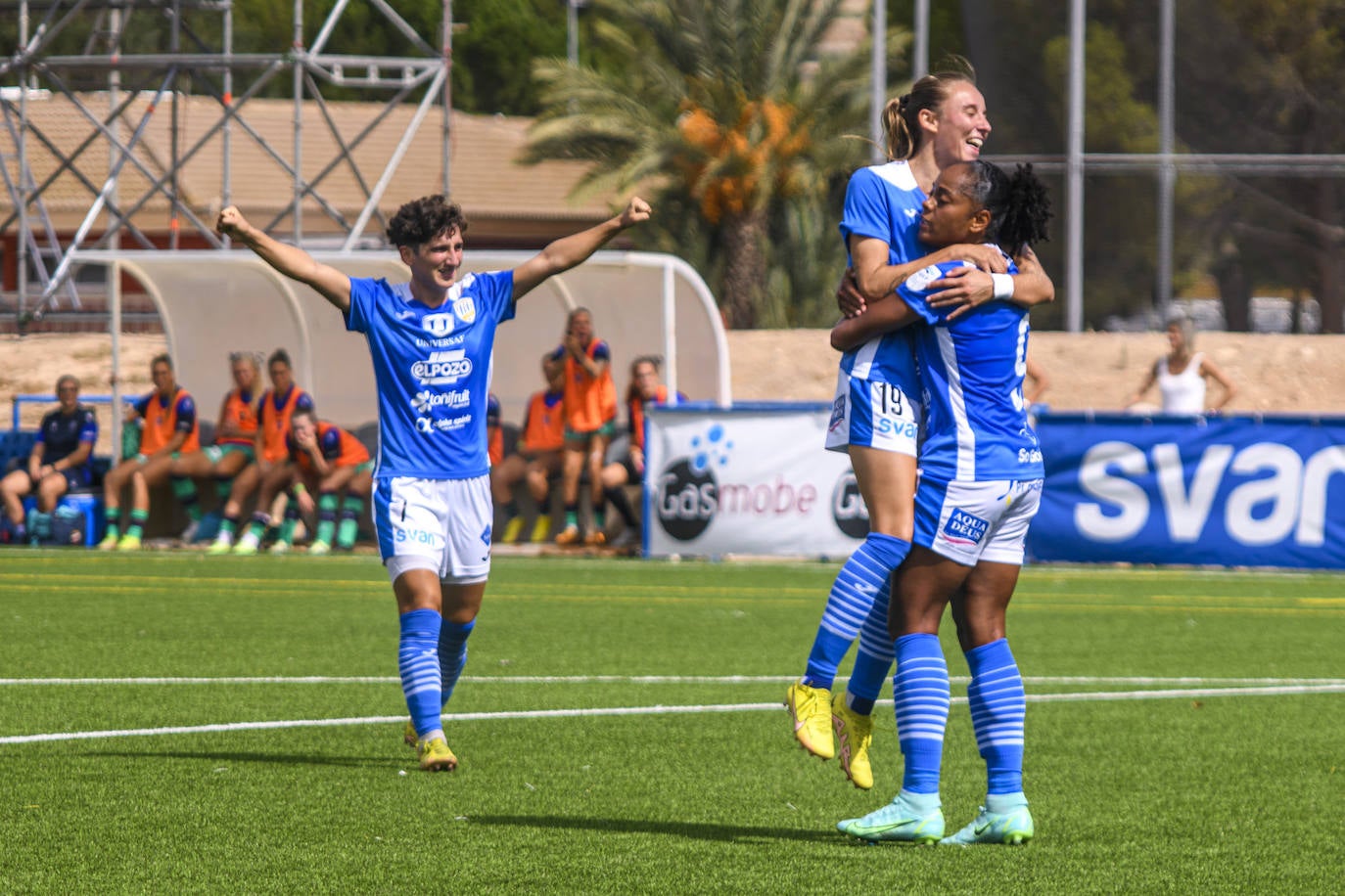 Fotos: El debut del Alhama en Primera División ante el Levante, en imágenes