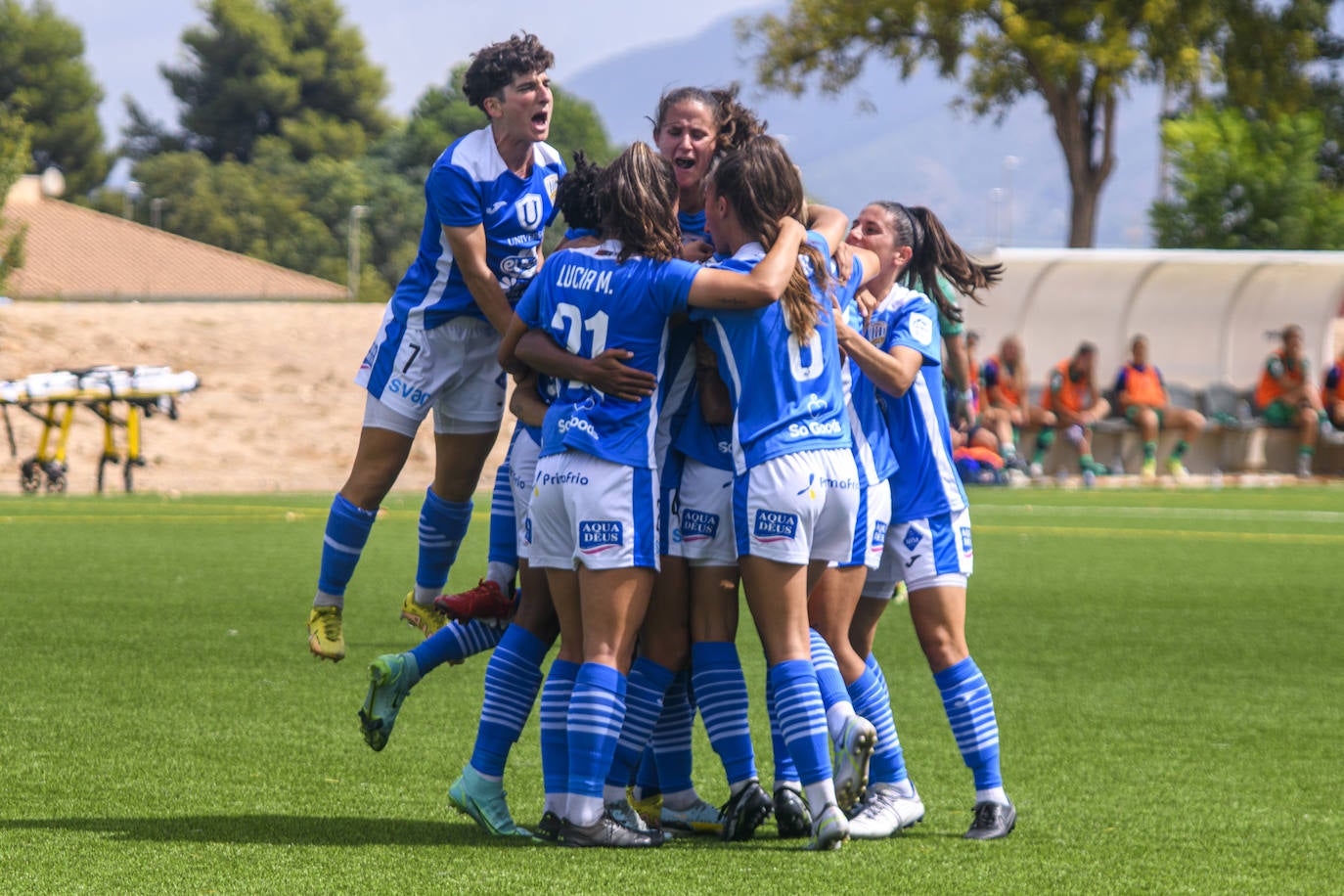 Fotos: El debut del Alhama en Primera División ante el Levante, en imágenes