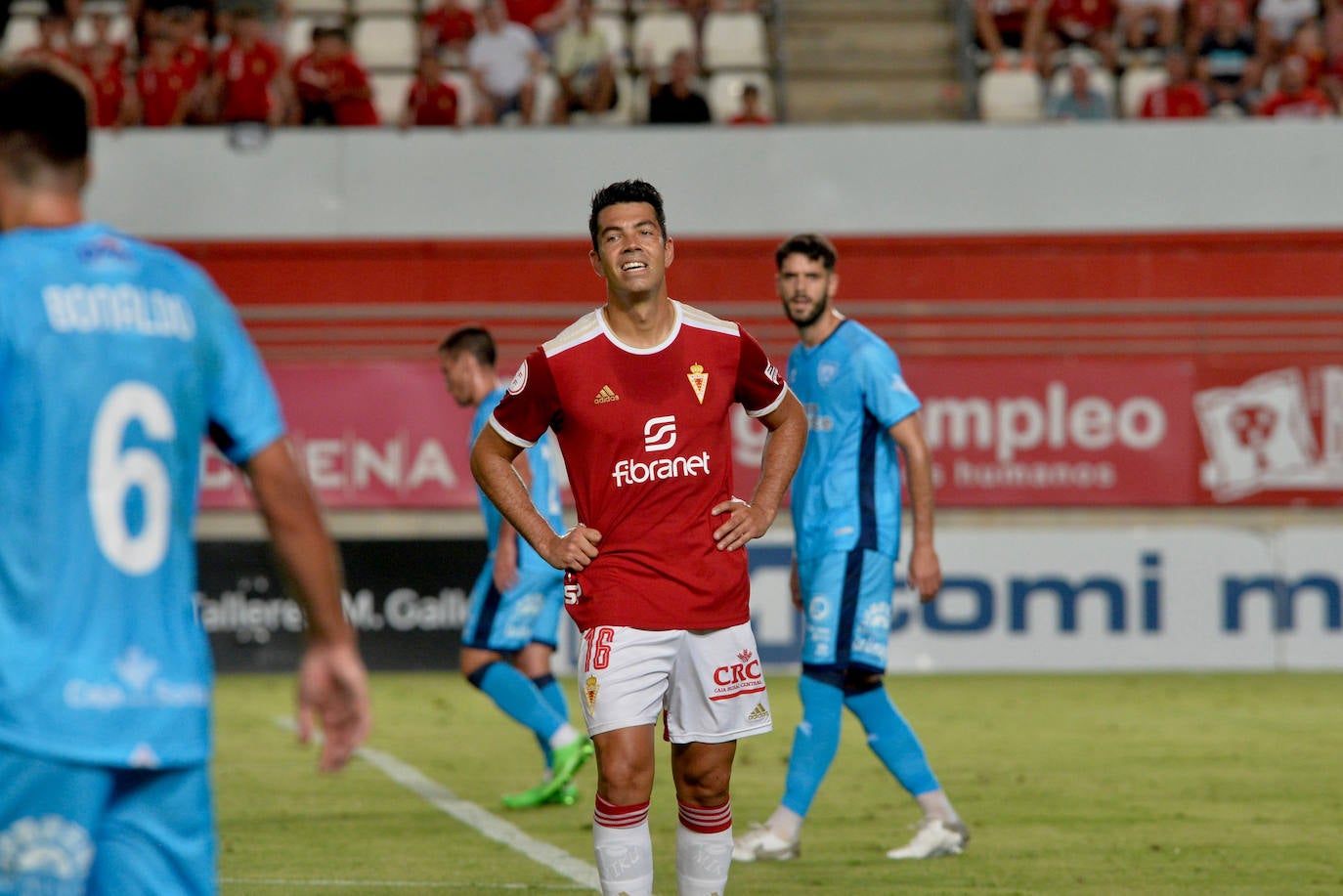 Fotos: El empate del Real Murcia frente al Numancia, en imágenes