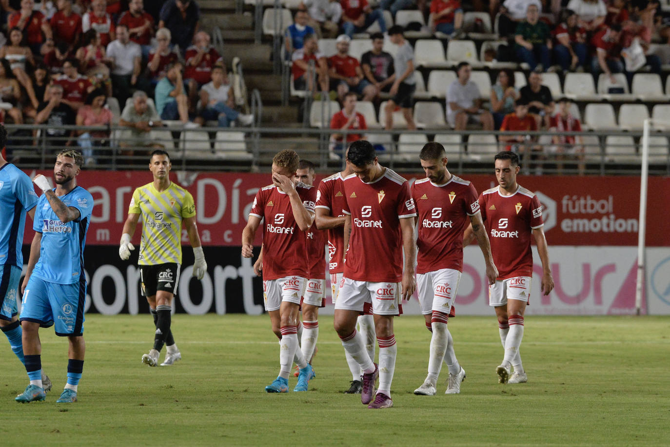 Fotos: El empate del Real Murcia frente al Numancia, en imágenes