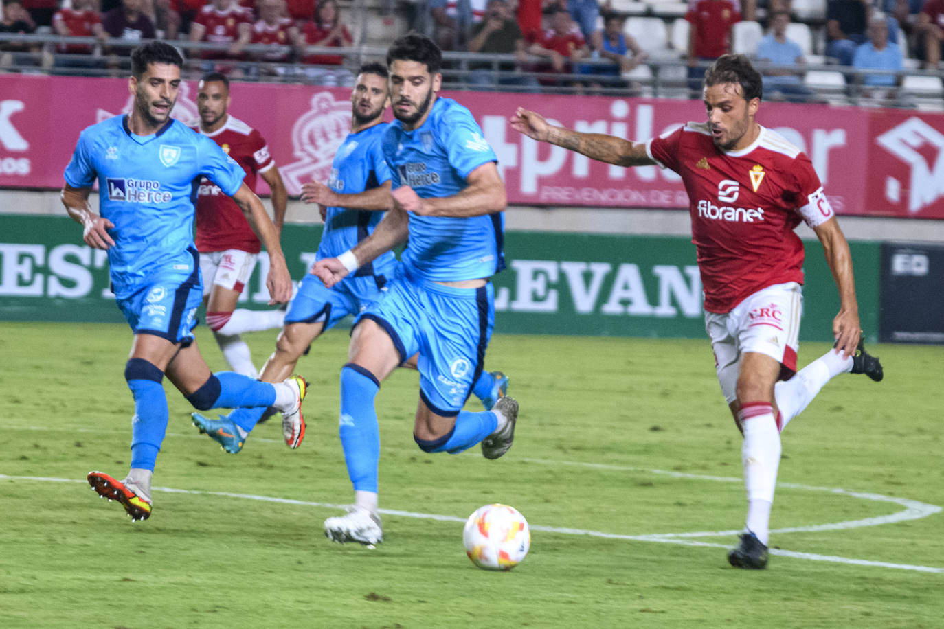 Fotos: El empate del Real Murcia frente al Numancia, en imágenes