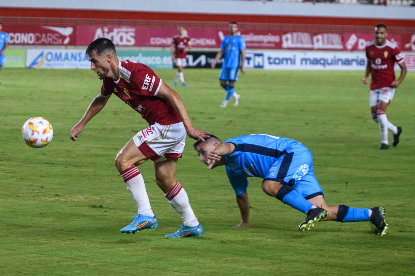 Fotos: El empate del Real Murcia frente al Numancia, en imágenes