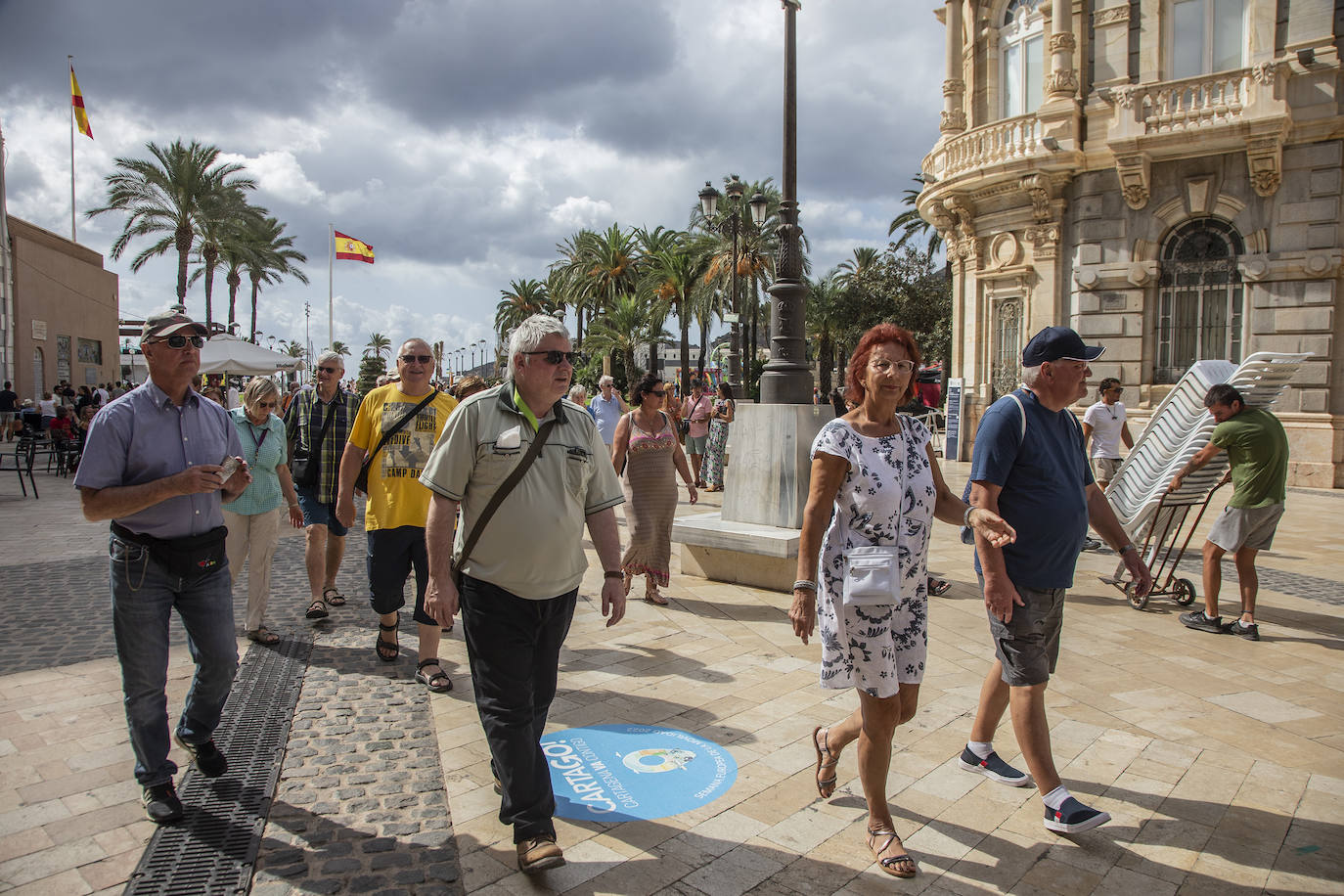 Fotos: Turistas en Carthagineses y Romanos
