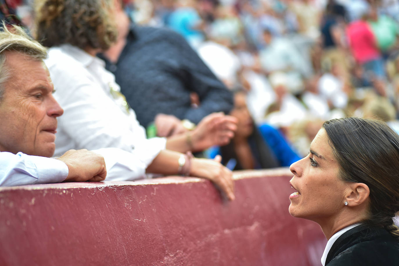 Fotos: Ambiente festivo en los tendidos de La Condomina