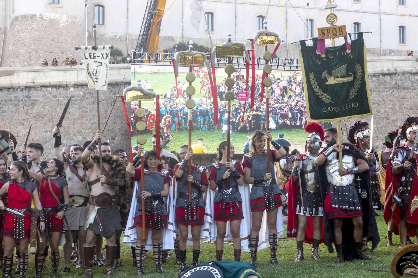 Fotos: Casi cinco mil personas disfrutan en Cartagena de la batalla por la toma de Qart Hadast