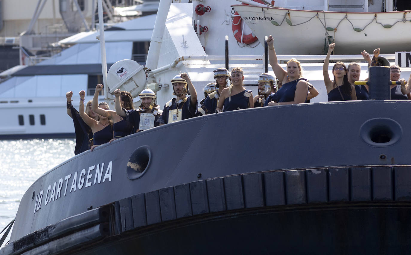 Fotos: Casi cinco mil personas disfrutan en Cartagena de la batalla por la toma de Qart Hadast