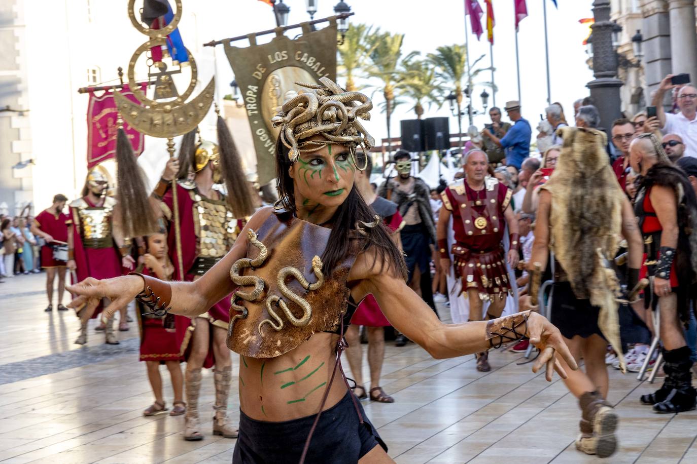 Fotos: Tropas y legiones se reencuentran con su historia en Cartagena
