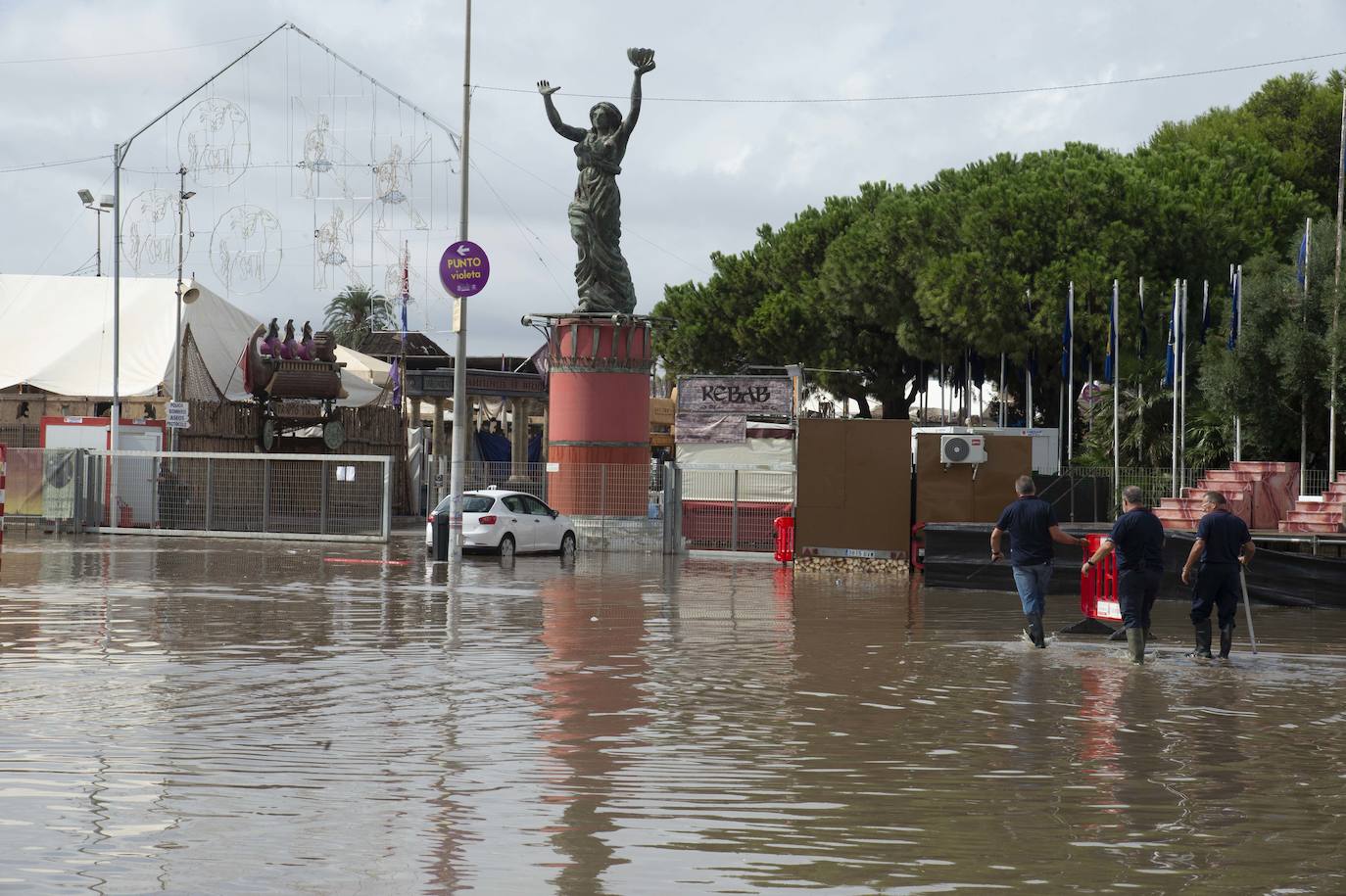 Las precipitaciones en Cartagena.