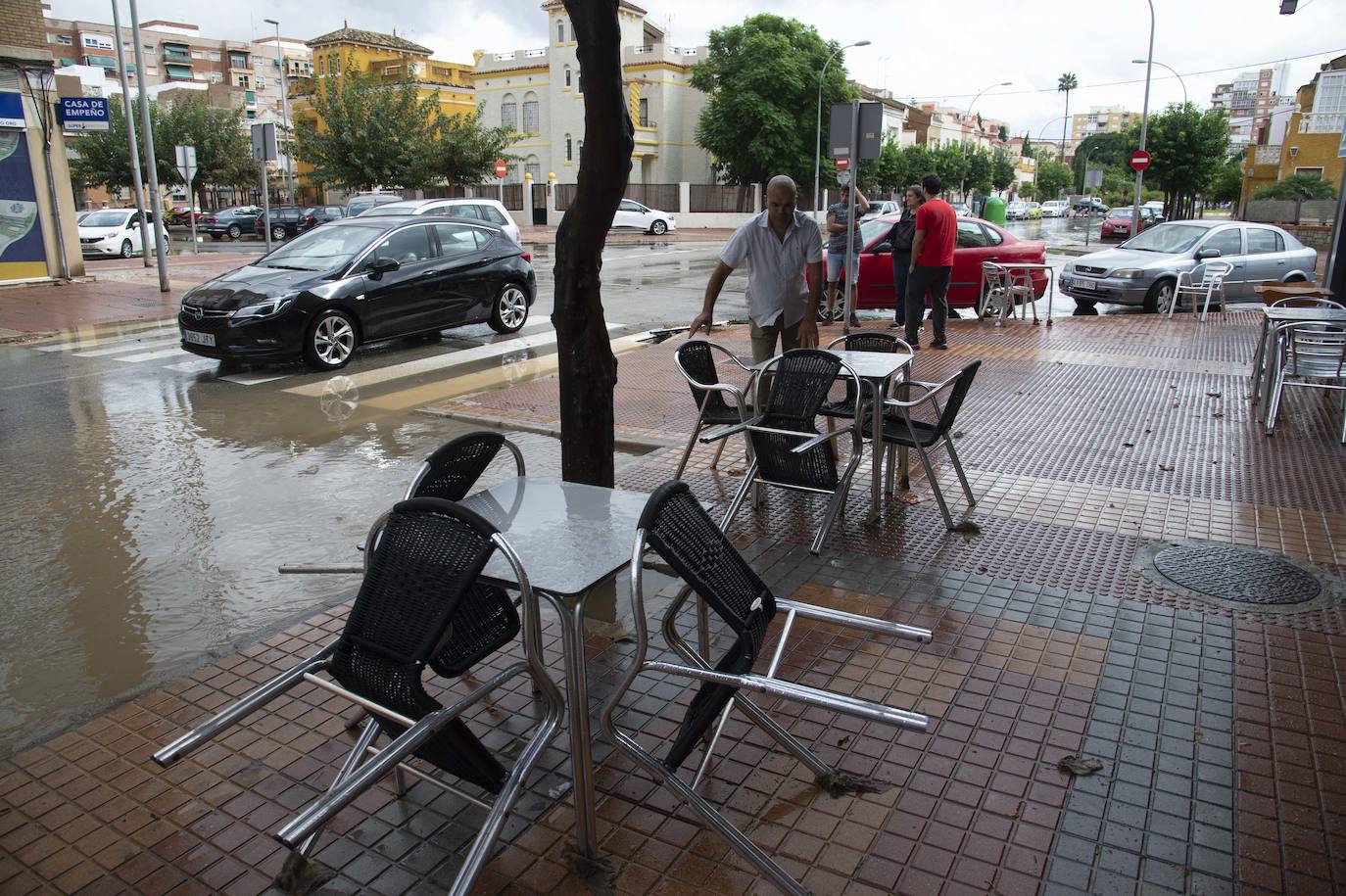 Las precipitaciones en Cartagena.