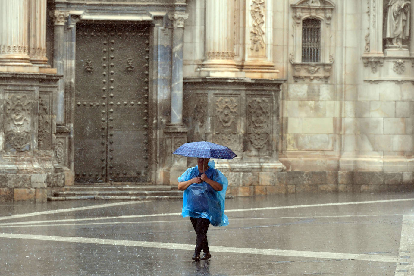 Las precipitaciones en Murcia.