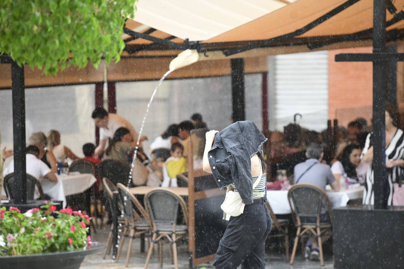 Las precipitaciones en Murcia.